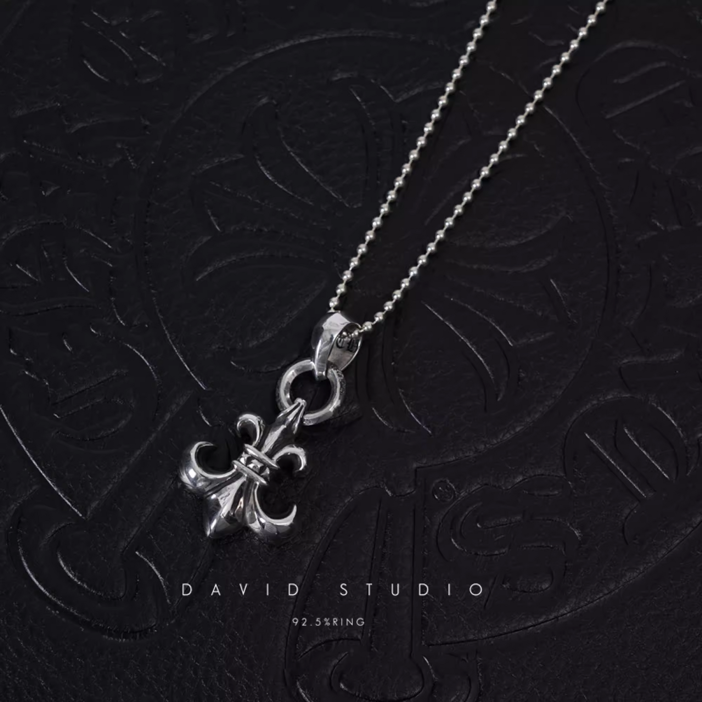 BS FLEUR PENDANT WITH BAIL – BALL CHAIN