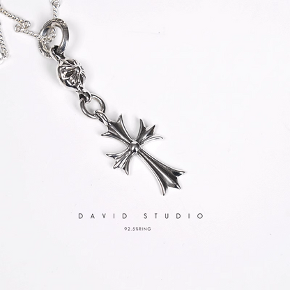 CROSS BALL PENDANT – TWIST CHAIN