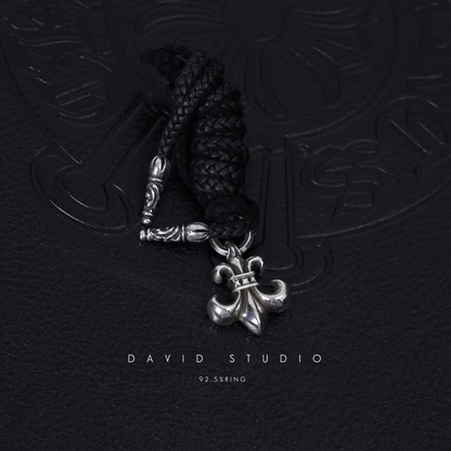 BS FLEUR CHARM – LEATHER BRAID