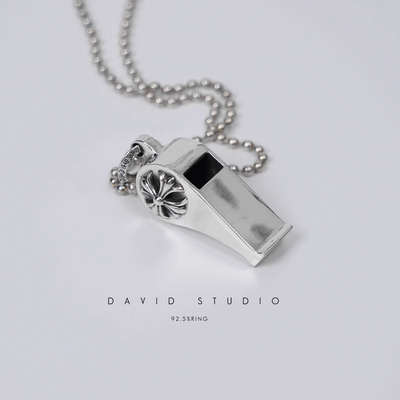 CH PLUS WHISTLE PENDANT – BALL CHAIN