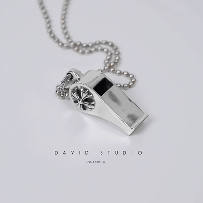 CH PLUS WHISTLE PENDANT – BALL CHAIN