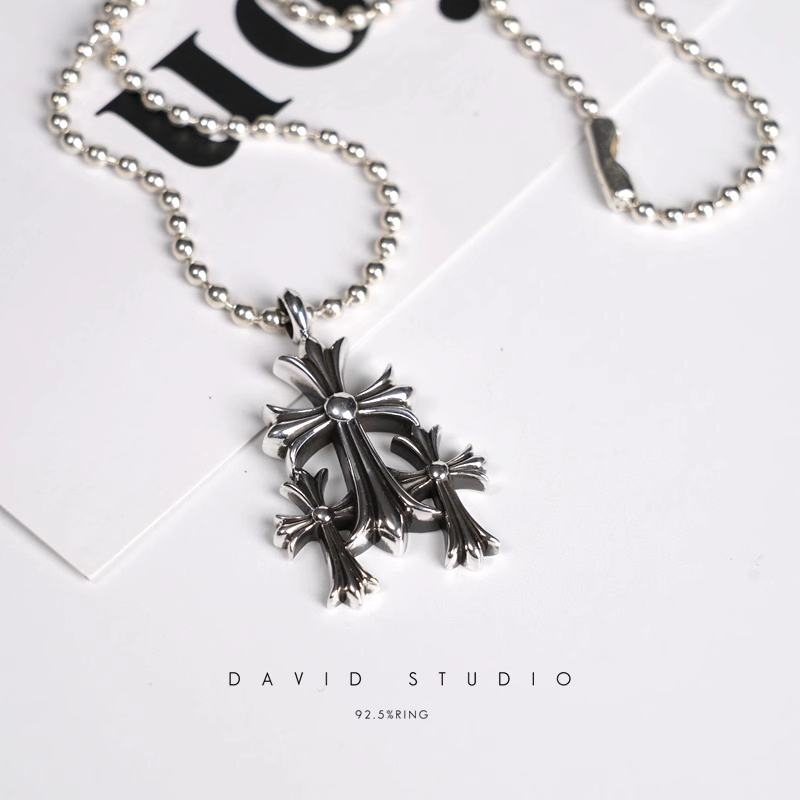 CEMETERY CUT OUT PENDANT – BALL CHAIN