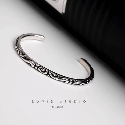 SCROLL BAND CUFF