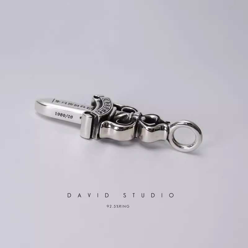 DOUBLE DAGGER PENDANT