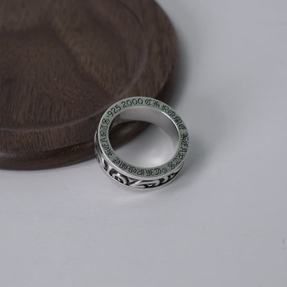 SCROLL SPINNER RING