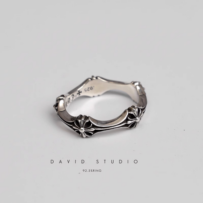 CHROME HEARTS CH PLUS & BONE RING
