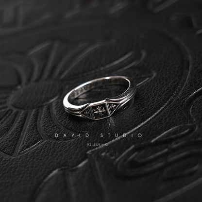 CHROME HEARTS TRIPLE CROSS DECO RING
