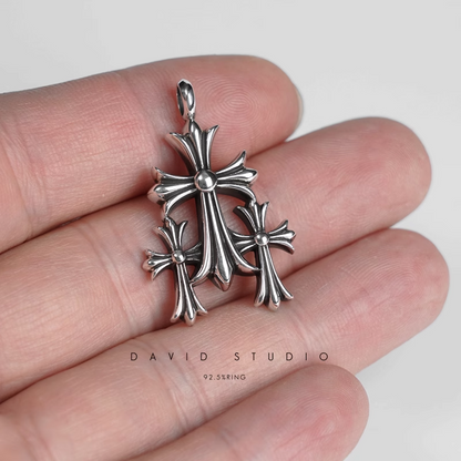 CEMETERY CUT OUT PENDANT