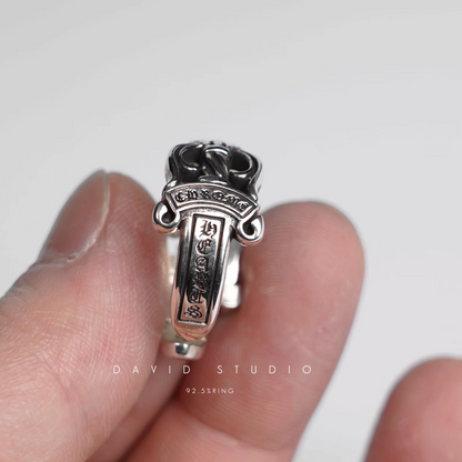 DOUBLE DAGGER RING