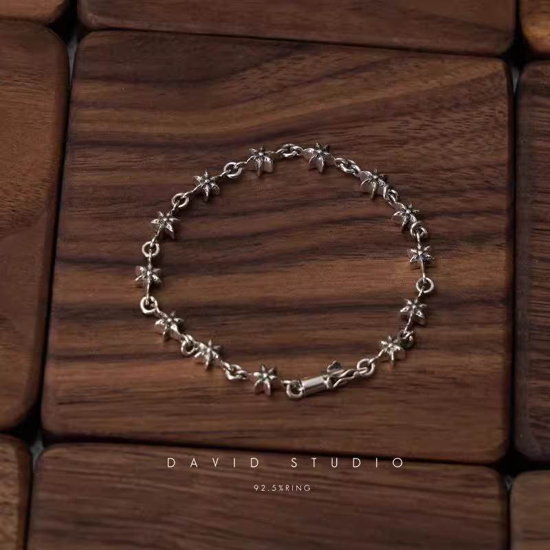 TINY 6 SIDED STAR BRACELET