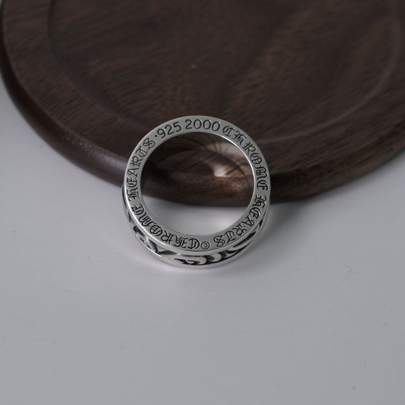 SCROLL SPINNER RING