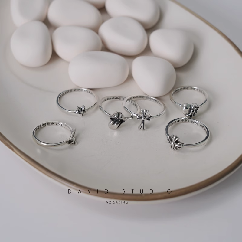 MS.CH PLUS/CROSS/FOTI MAHALI/STAR/TONGUE/HEART RING