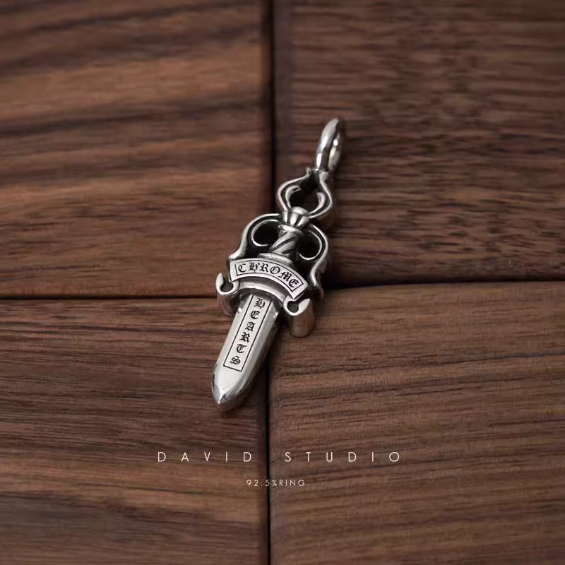 DOUBLE DAGGER PENDANT