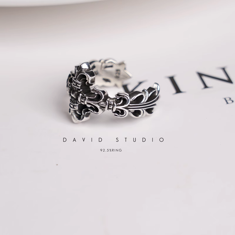 FILIGREE CROSS RING