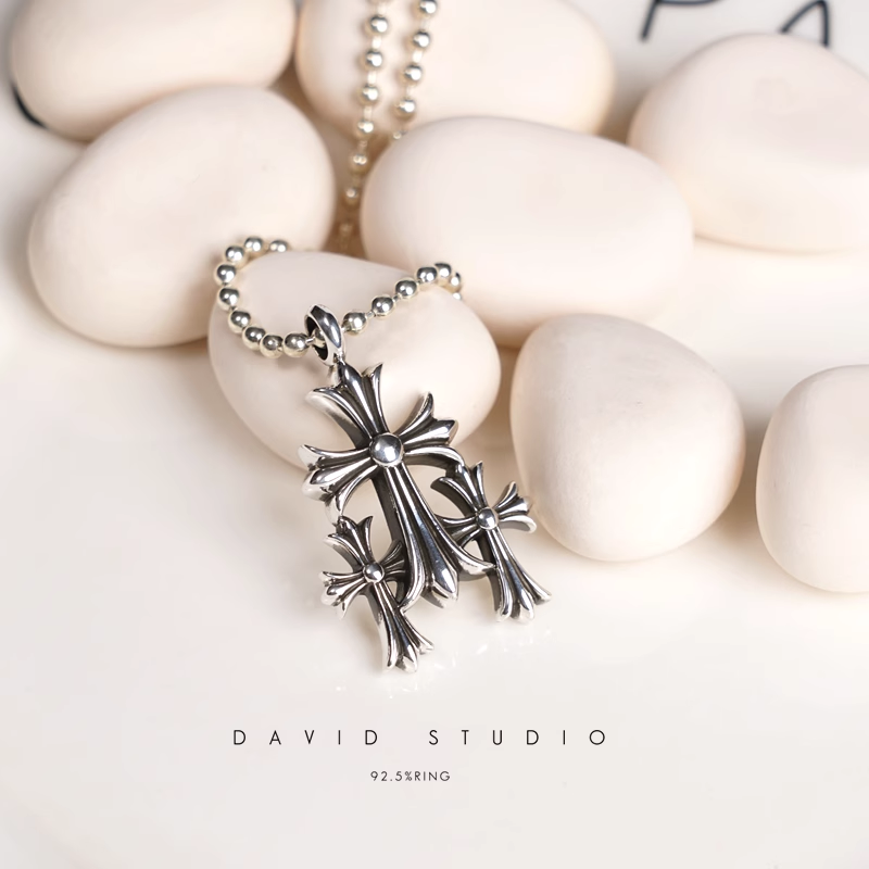 CEMETERY CUT OUT PENDANT – BALL CHAIN