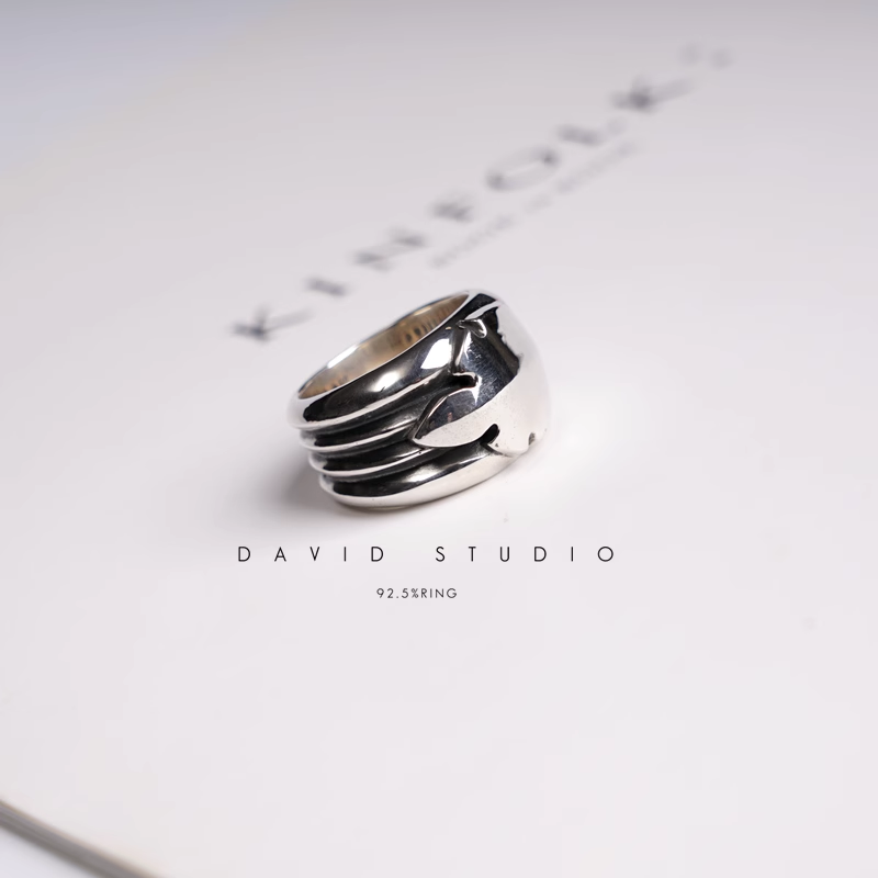 BIG FLEUR TAIL RING