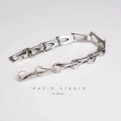 ZIPPER PATTERN BRACELET