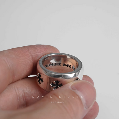 CH PLUS THICK BAND RING