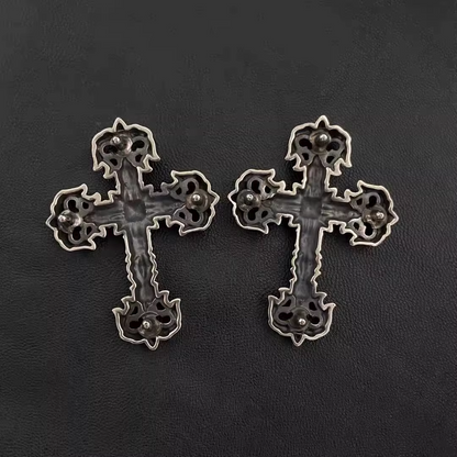 Chrome Hearts Filigree Cross Rivet Buckle