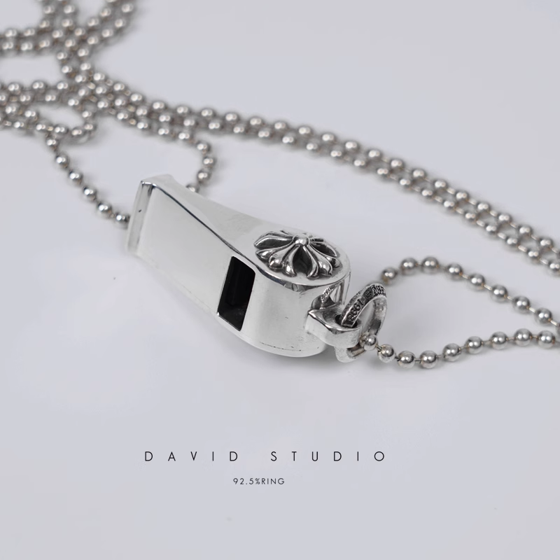 CH PLUS WHISTLE PENDANT – BALL CHAIN