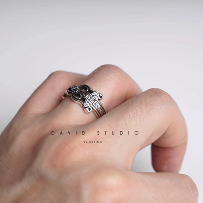 DOUBLE DAGGER RING