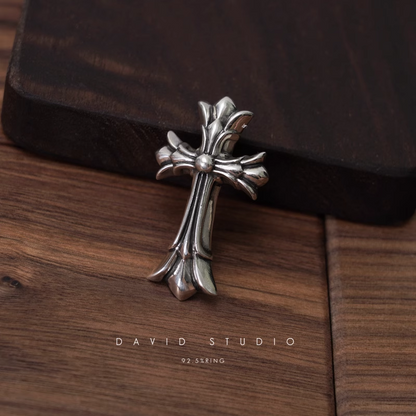 SMALL DOUBLE CROSS PENDANT
