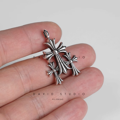 CEMETERY CUT OUT PENDANT