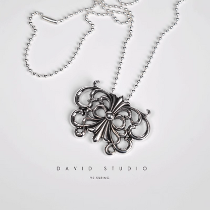 BABYFAT BUTTERFLY PENDANT – BALL CHAIN