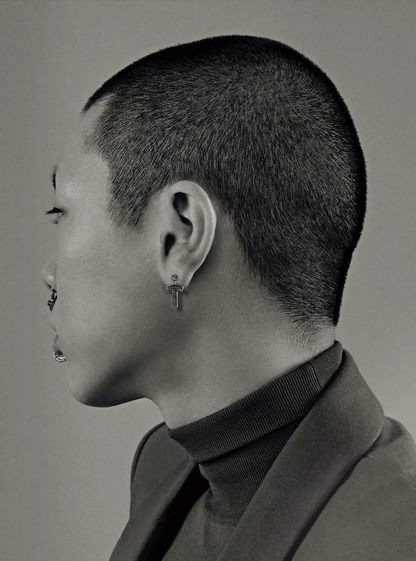 CH LOGO DROP EARRINGS