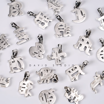 CH LETTER CHARM