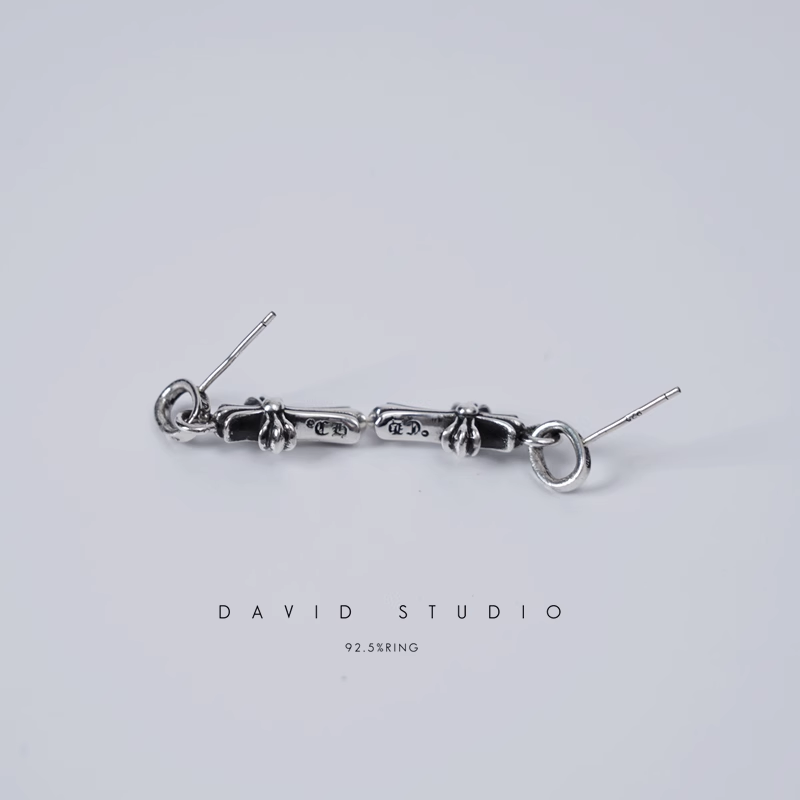 CROSS BABYFAT DROP EARRINGS