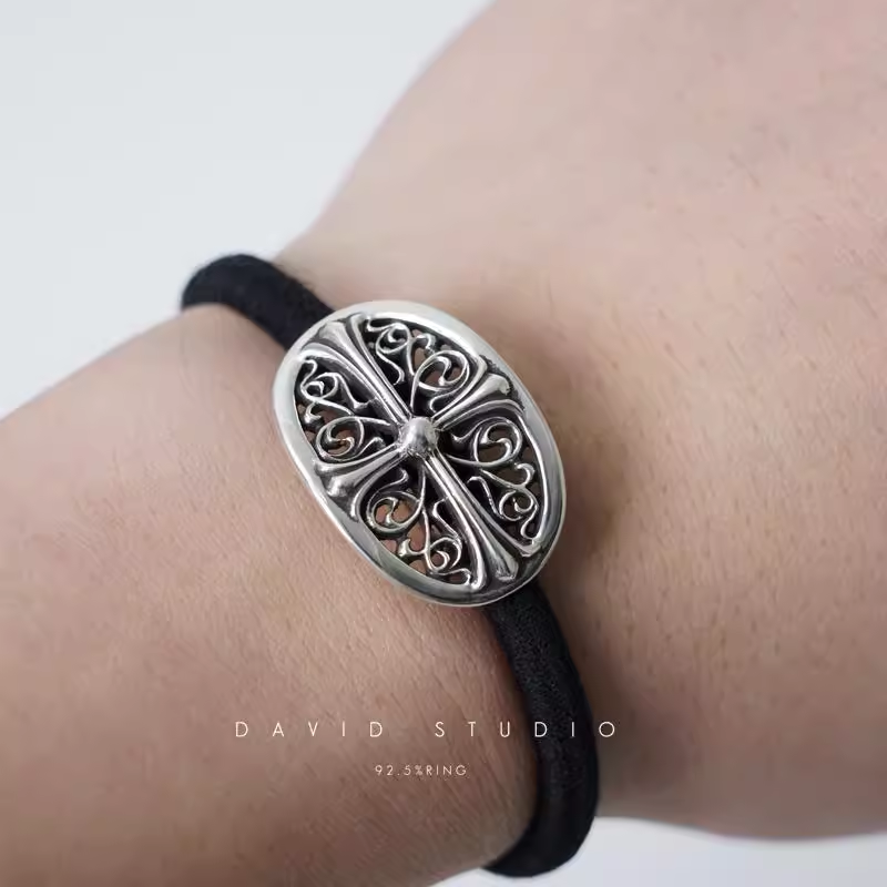 Chrome Hearts TINY Floral Hair Tie