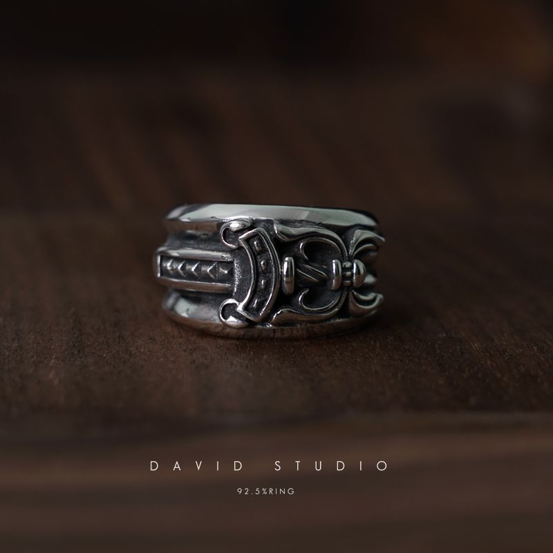 CHROME HEARTS DAGGER RING
