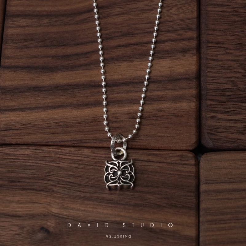 ETERNITY VINE PENDANT – BALL CHAIN