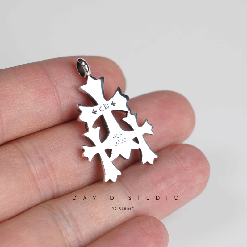 CEMETERY CUT OUT PENDANT