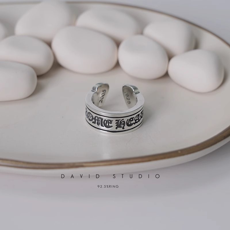 SCROLL LABEL RING