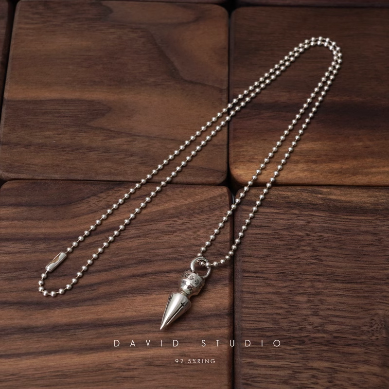 SPIKE PENDANT – BALL CHAIN