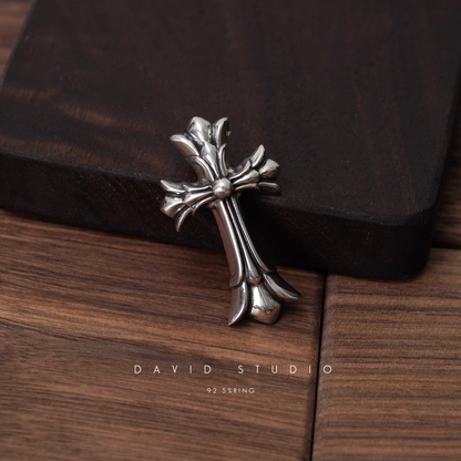 SMALL DOUBLE CROSS PENDANT
