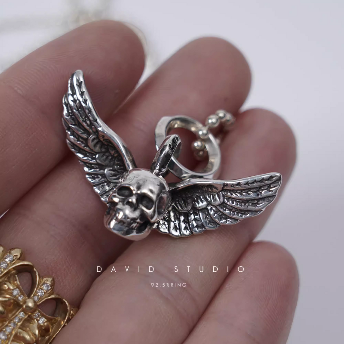 FOTI MAHALIA PENDANT – BALL CHAIN