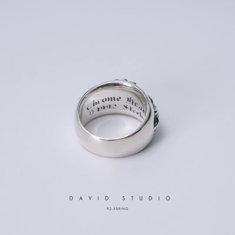 FLORAL CROSS RING