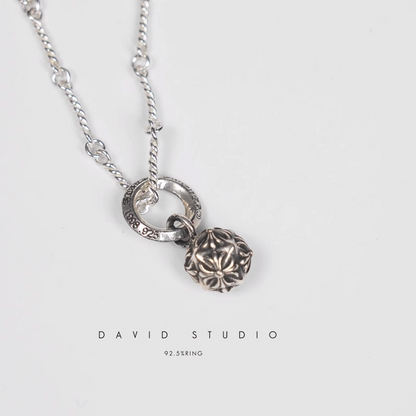 PYRAMID PLUS BALL CHARM – TWIST CHAIN