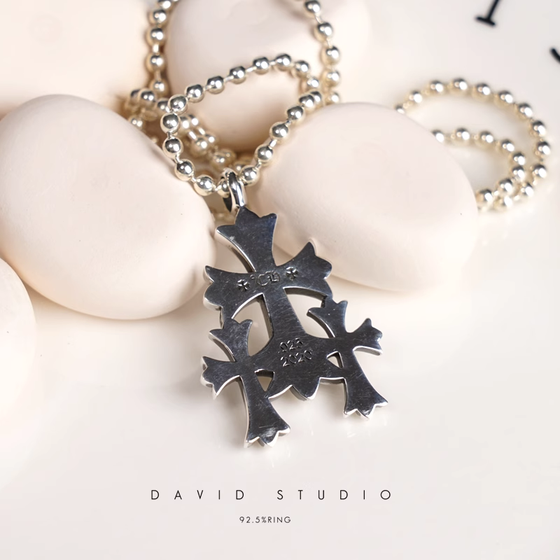 CEMETERY CUT OUT PENDANT – BALL CHAIN