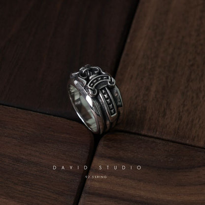 CHROME HEARTS DAGGER RING