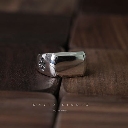 BIG PJ CROSS RING