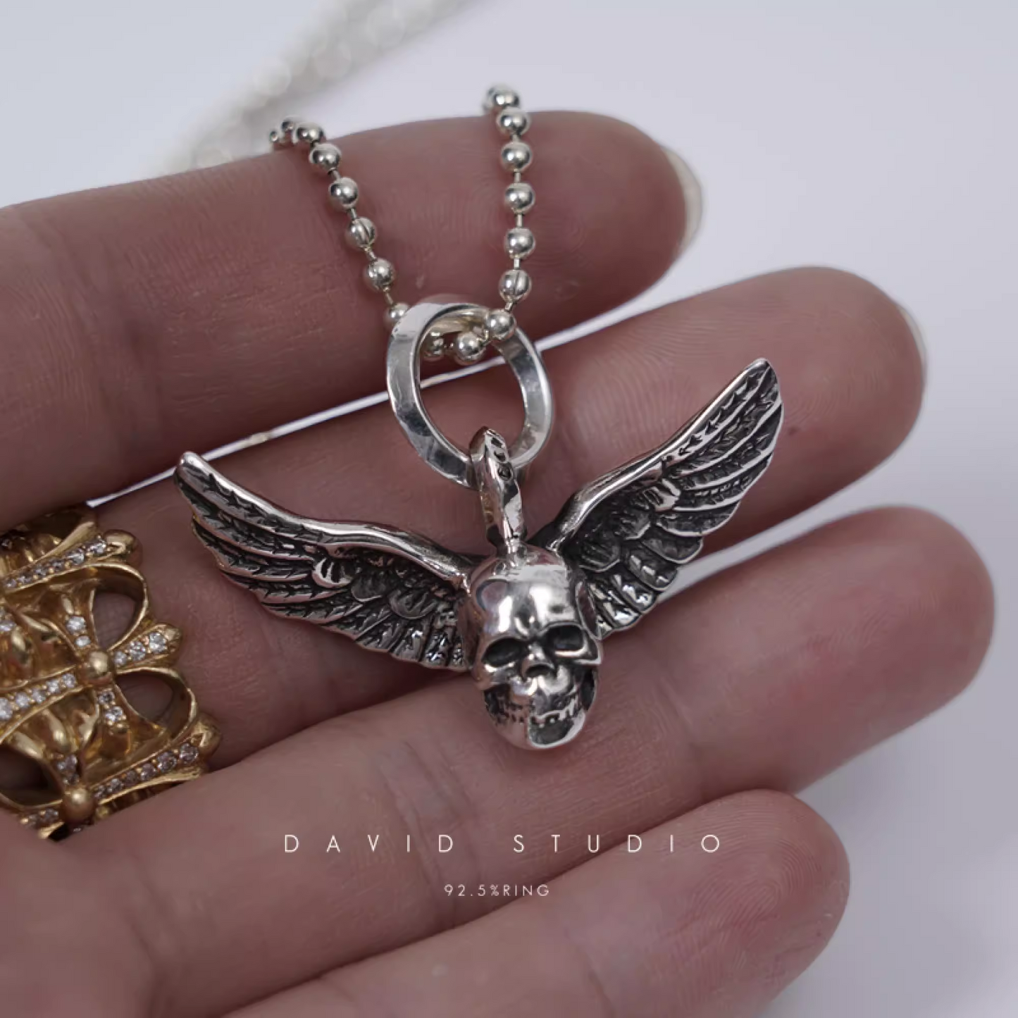 FOTI MAHALIA PENDANT – BALL CHAIN