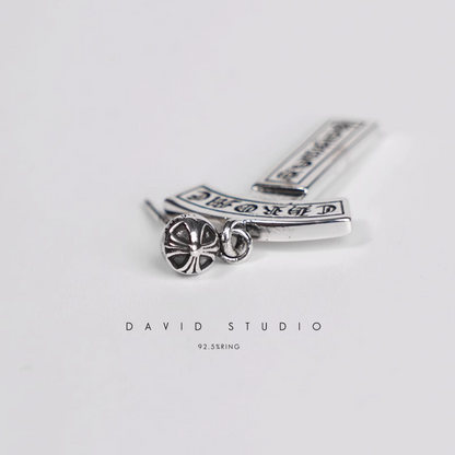 CH LOGO DROP EARRINGS