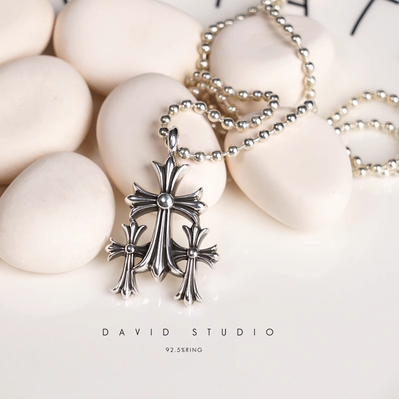CEMETERY CUT OUT PENDANT – BALL CHAIN