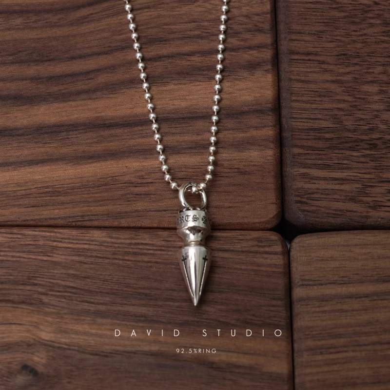 SPIKE PENDANT – BALL CHAIN