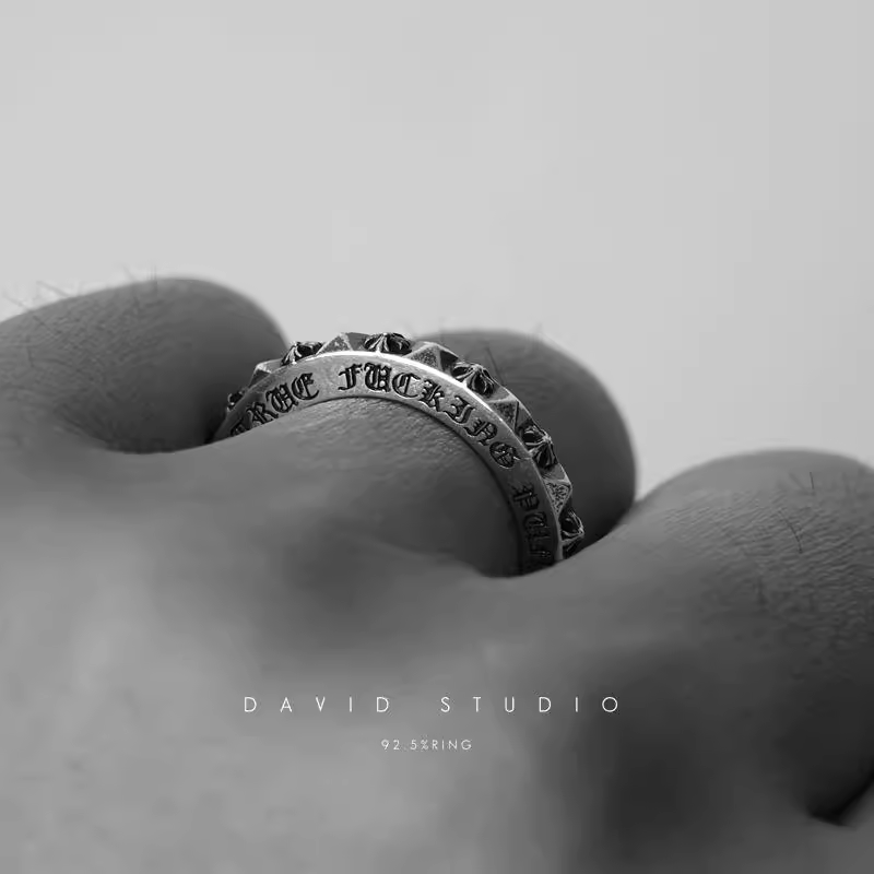 Chrome Hearts True Fucking Punk Ring – David Studio – David_Studio Chrome Hearts True Fucking Punk Ring – David Studio – David_Studio