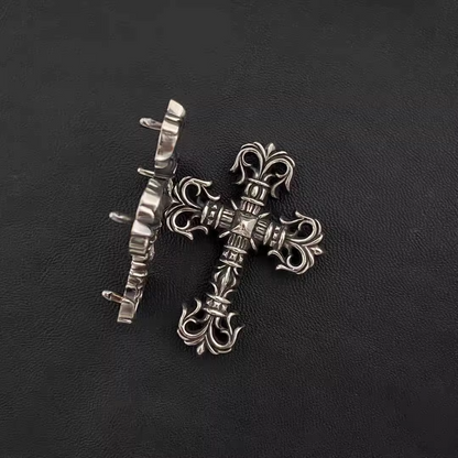 Chrome Hearts Filigree Cross Rivet Buckle